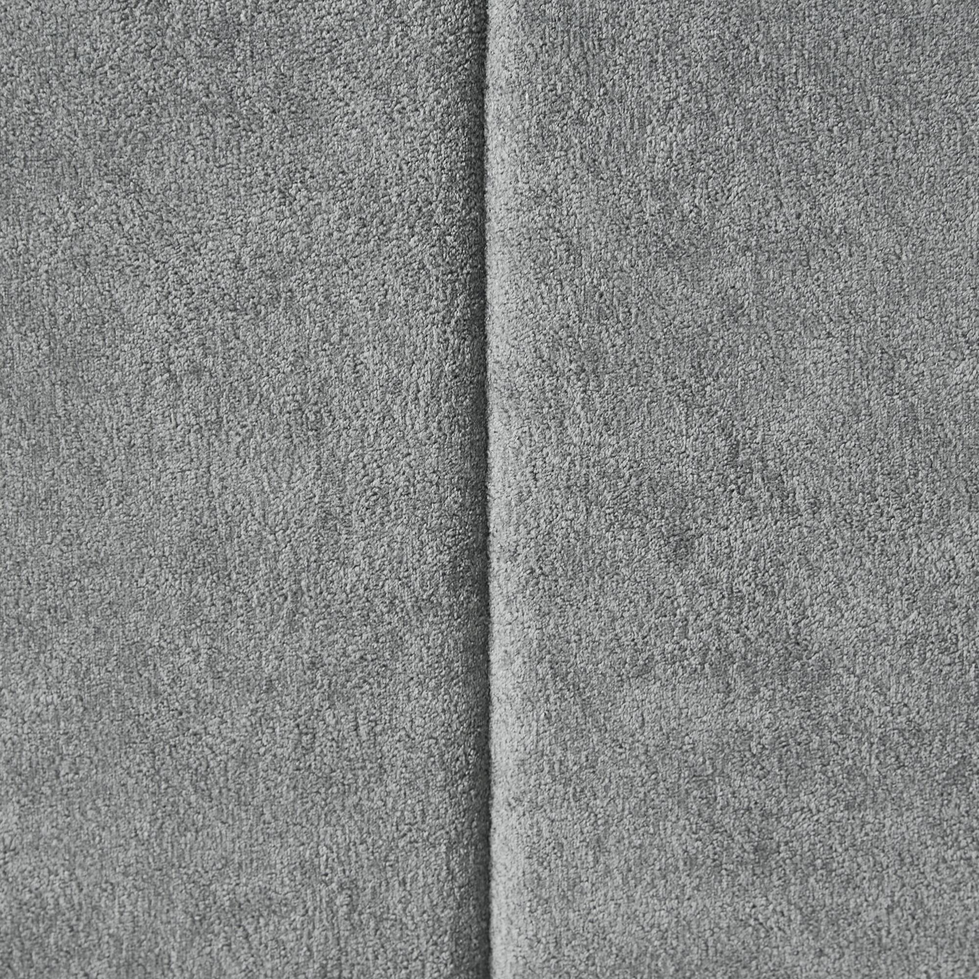 Alt View 7. GOODSILO - Convertible Sleeper Sofa with Adjustable Backrest and Storage, Upholstered in Soft Chenille Fabric - Grey.