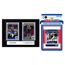 C&I Collectibles - Dallas Mavericks 6" x 8" Player Plaque & 2024-25 Team Trading Card Set - Multicolor