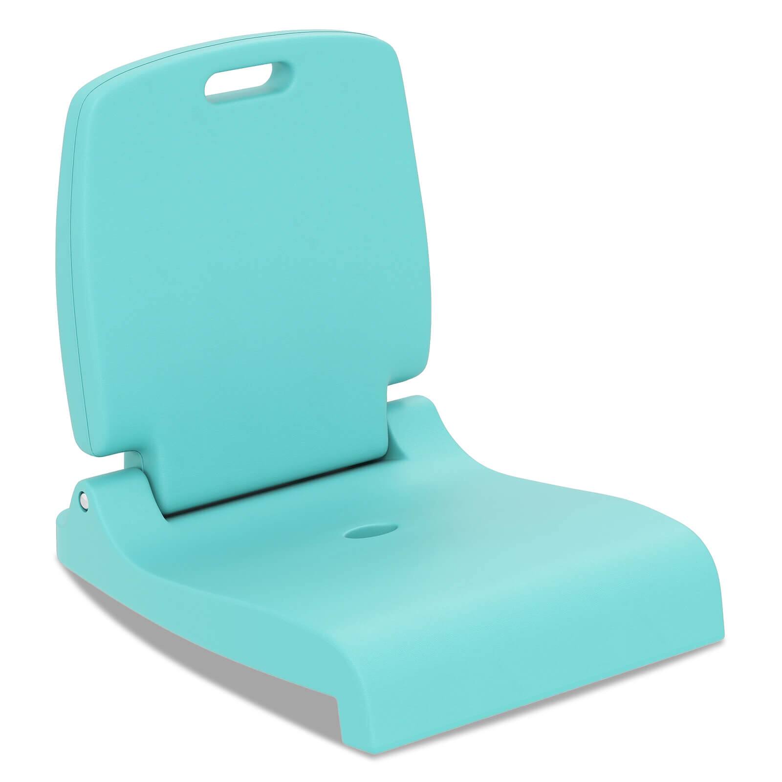 Costway - Poolside Chair for Edge of Pool with Back Support & Handles Portable Picnic Chair - Green