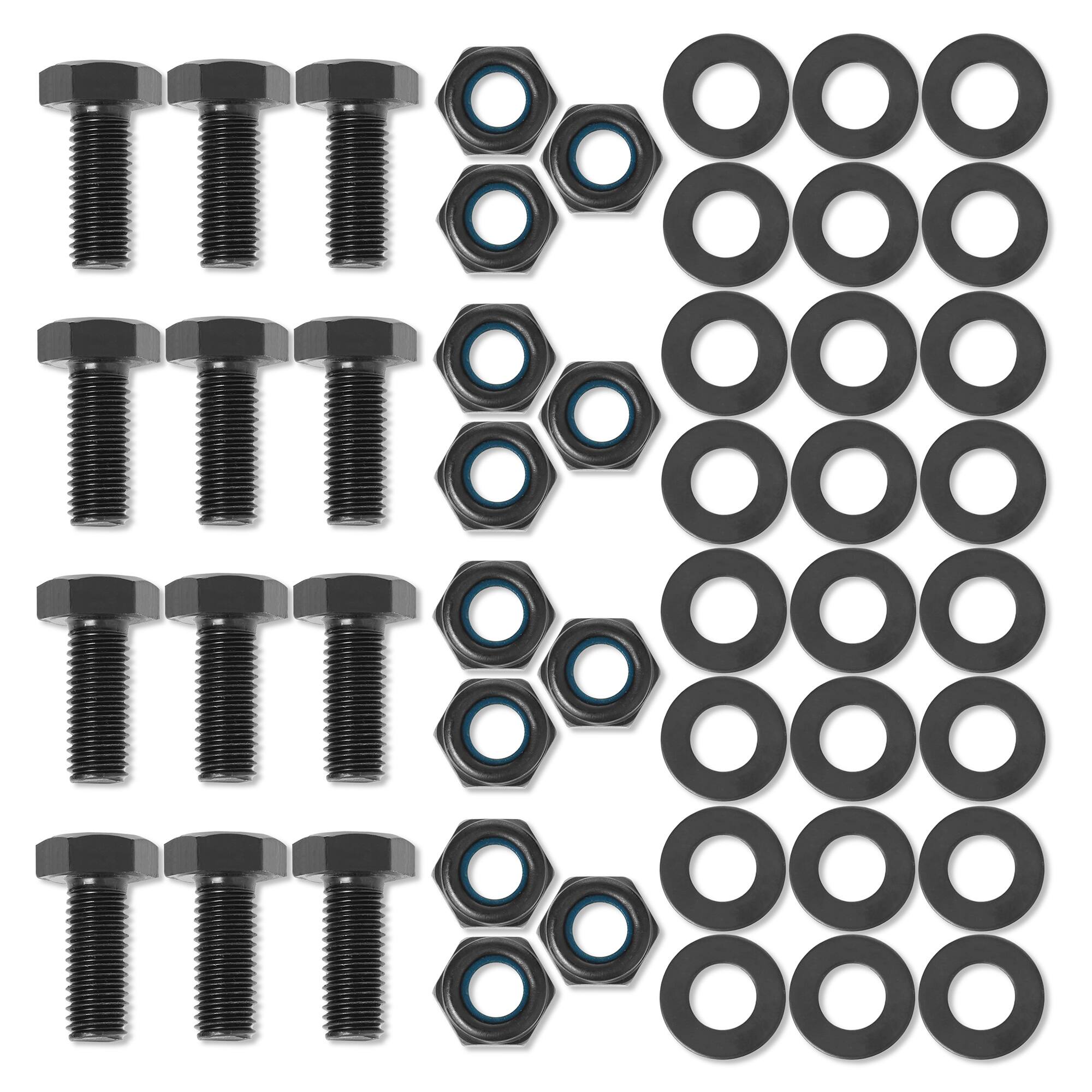 Alt View 4. Philosophy Gym - 3-Tier Dumbbell Weight Rack - Heavy-Duty - Black.