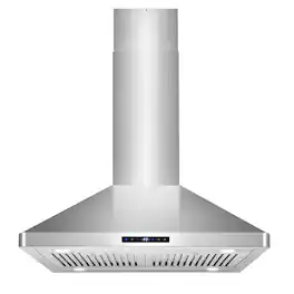 COSMO - 30 inches - Convertible - Island Range Hood - Stainless Steel