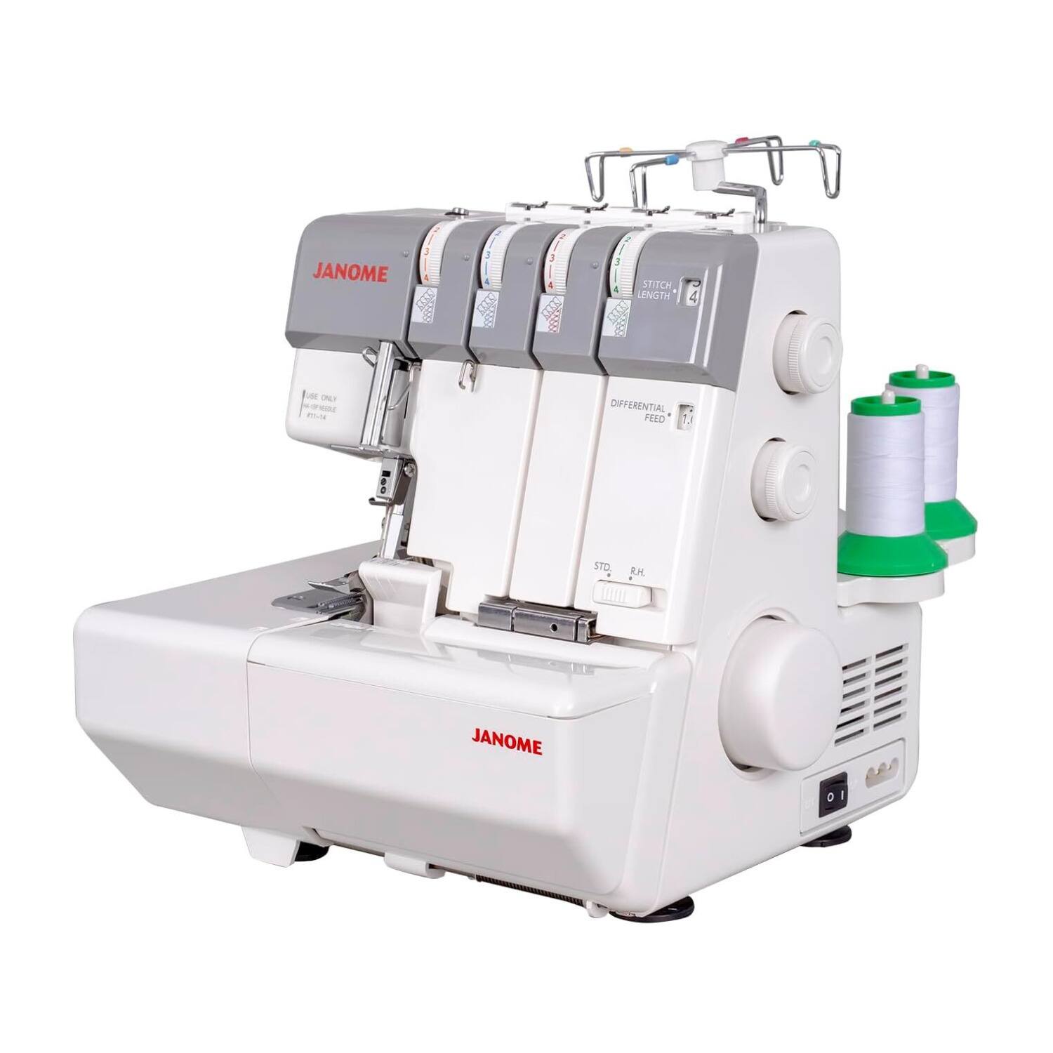 JANOME

8 3 3

STITCH LENGTH

ONLY

DIFFERENTIAL FEED 10

STD. RH.

JANOME

01