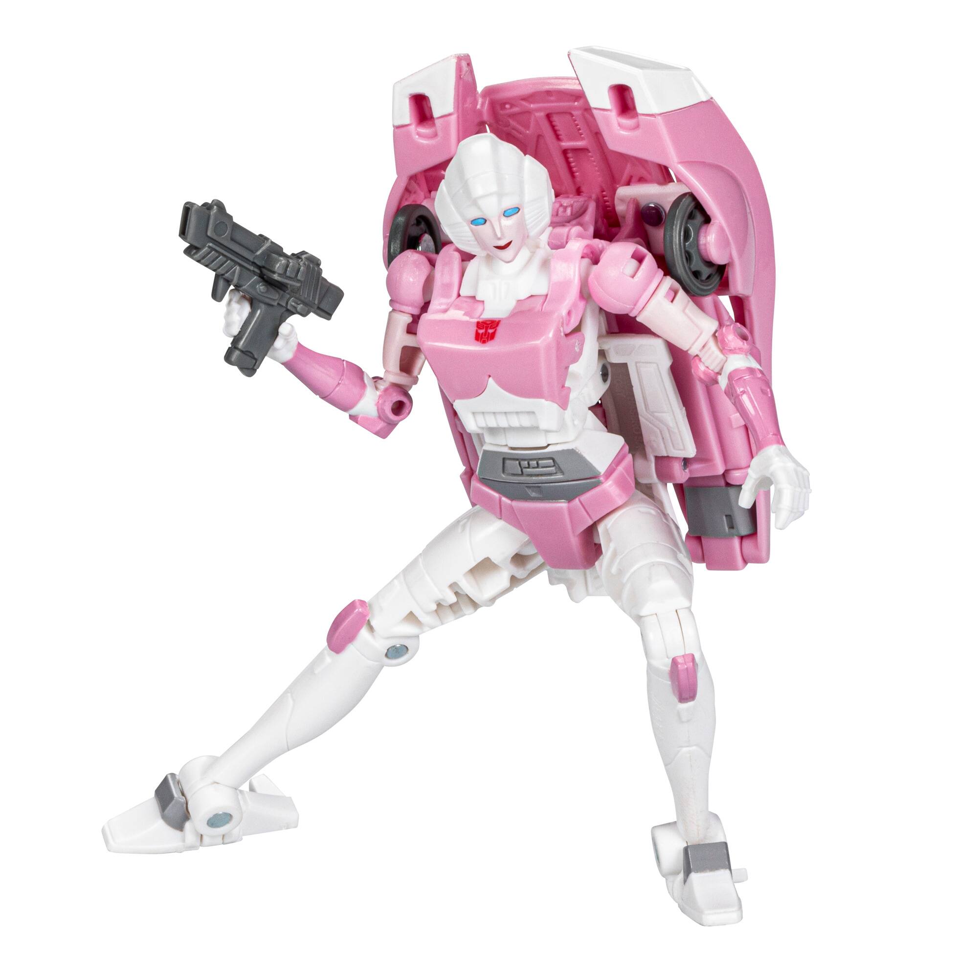 Angle. Transformers - Studio Series 86-16 Deluxe The Transformers: The Movie Arcee.