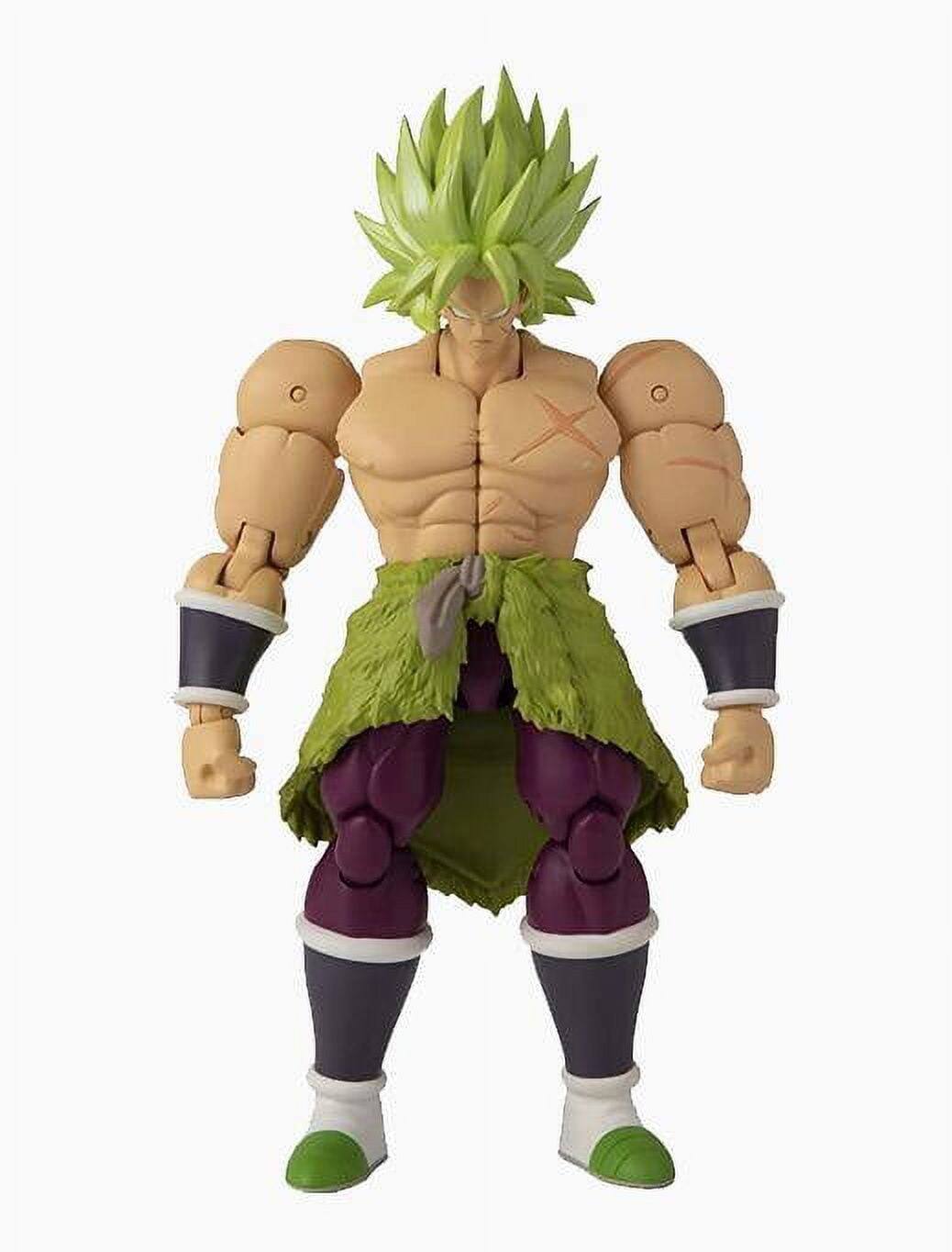 Angle. BANDAI NAMCO Entertainment - Dragon Stars Series - Dragon Ball Super - Super Saiyan Broly (Dragon Ball Super Ver.), 6.5" Action Figure.