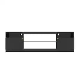 Boyel Living - TV Stand Fits TVs up to 70 in. to 80 in - Black