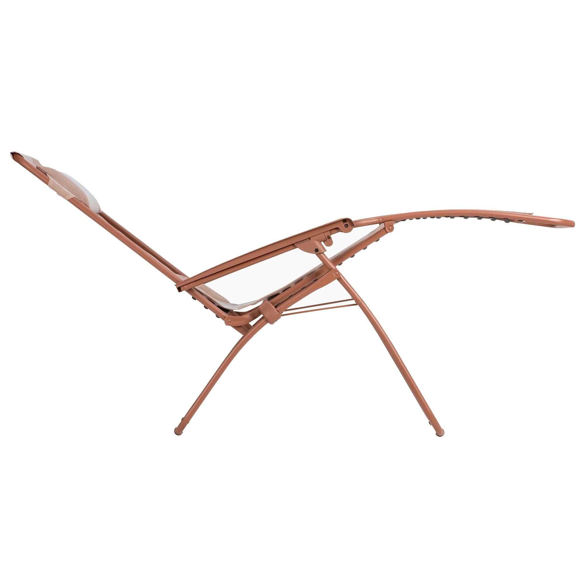 Alt View 10. Lafuma - Lafuma R Clip Reclining Foldable Zero Gravity Relaxation Patio Chair, Canyon Red - Canyon Red.