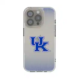 Keyscaper - NCAA - Kentucky Wildcats Linen Logo iPhone Clear Case - 15 - Multicolor