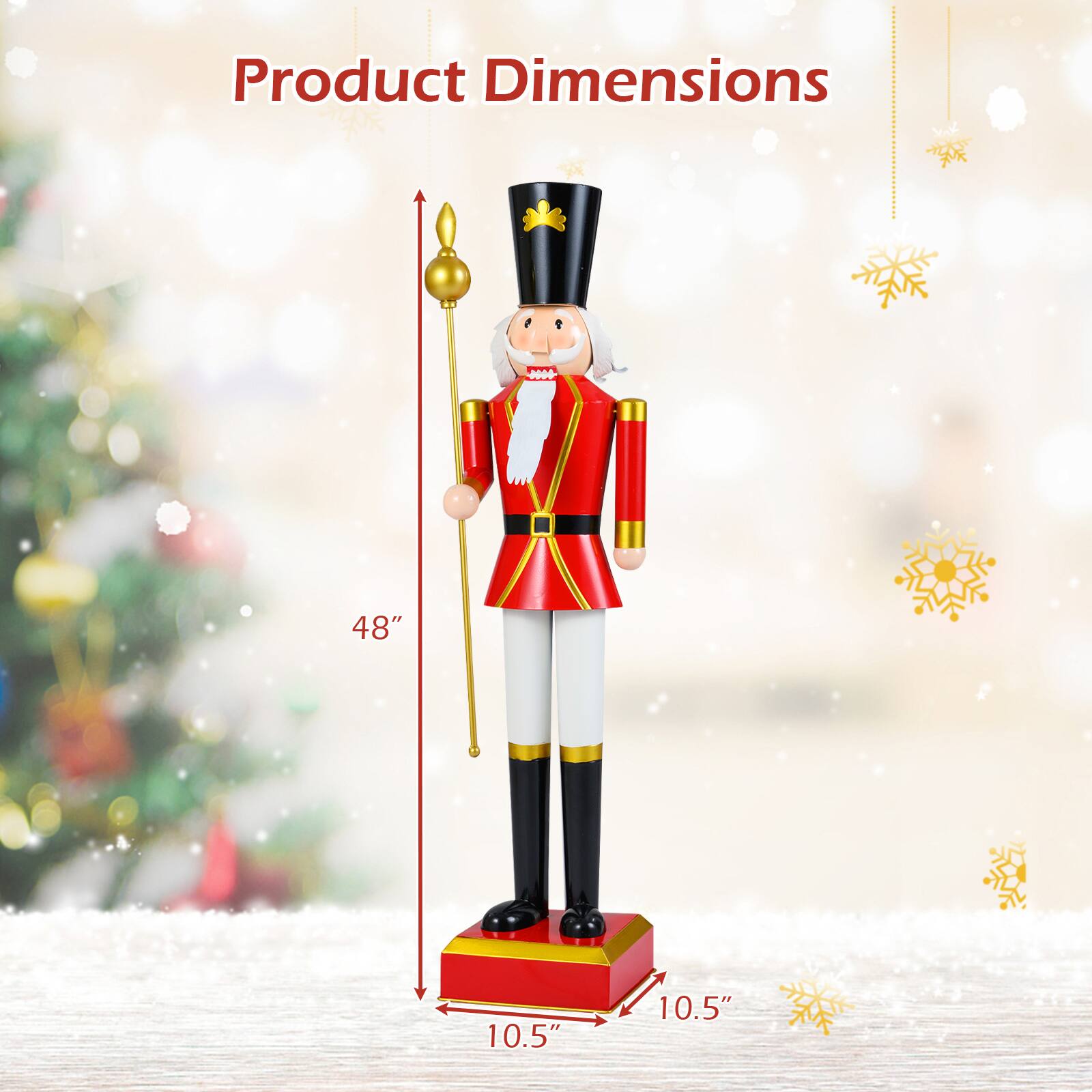 Product Dimensions  
48" x 10.5" x 10.5"