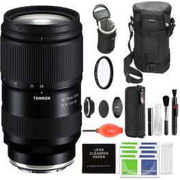 Tamron - 28-75mm f/2.8 Di III VXD G2 Lens for Sony E with Advanced Accessory and Travel Bundle | 28-75mm Lens E Mount - Black