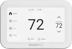 85° 6:30
Home Mode
Fan
Menu
72
Cool to 72
45%
Good
Honeywell Home