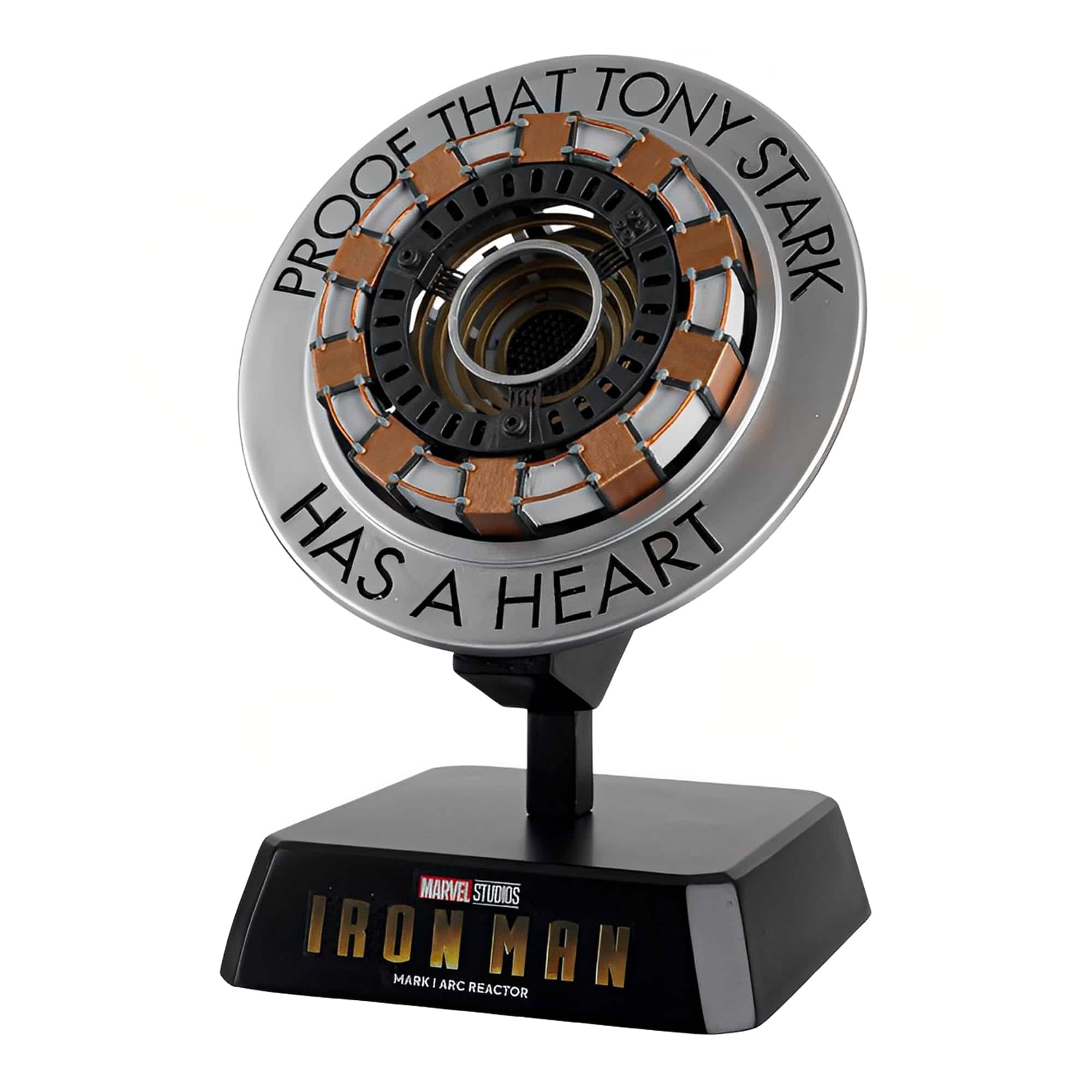 Eaglemoss Marvel Movie Museum Scaled Replica | Iron Man Arc Reactor - Silver