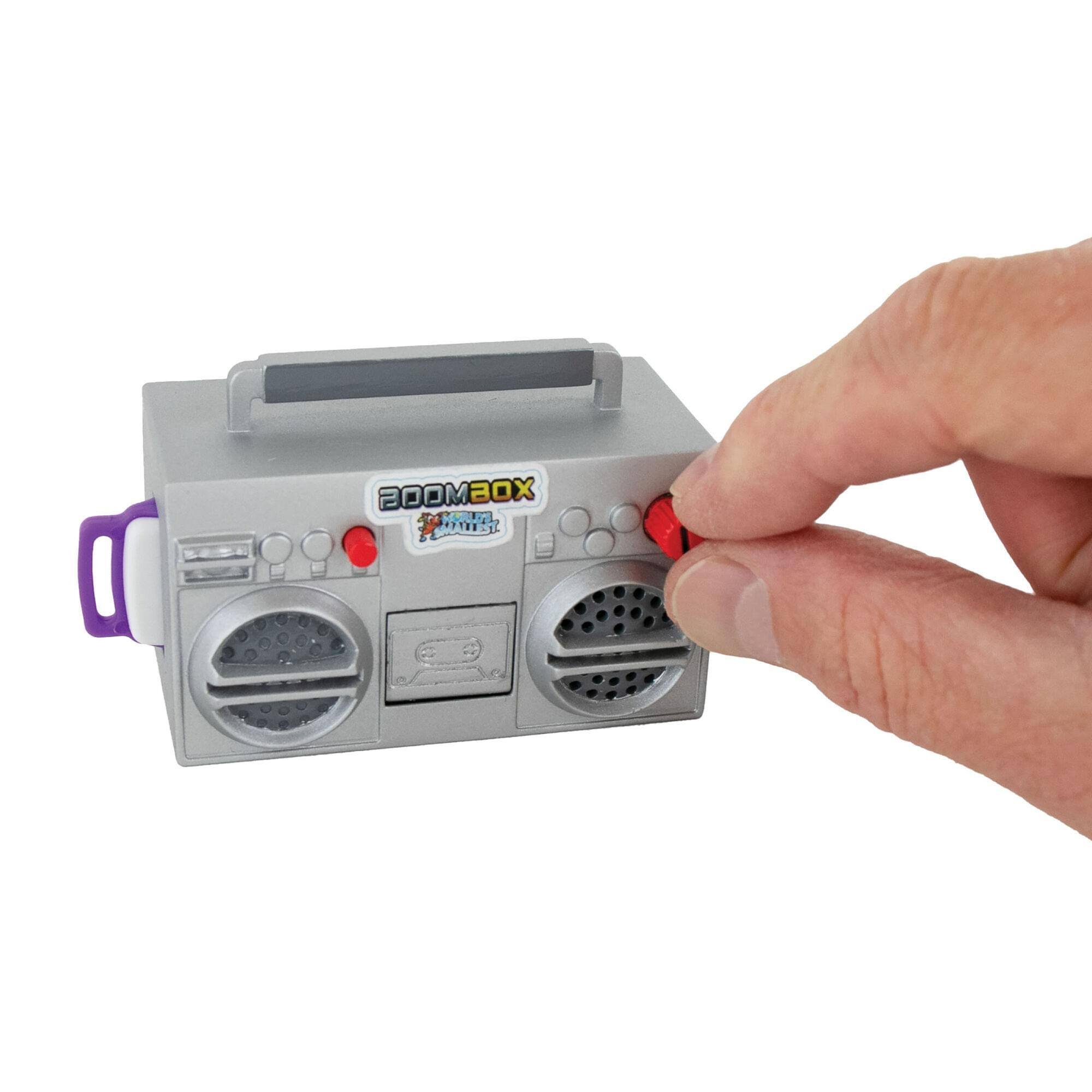 Super Impulse World's Smallest Boom Box Silver 5332 - Best Buy