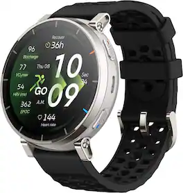 Amazfit - Active 3 Premium Smartwatch 45mm - Silver - (2026)
