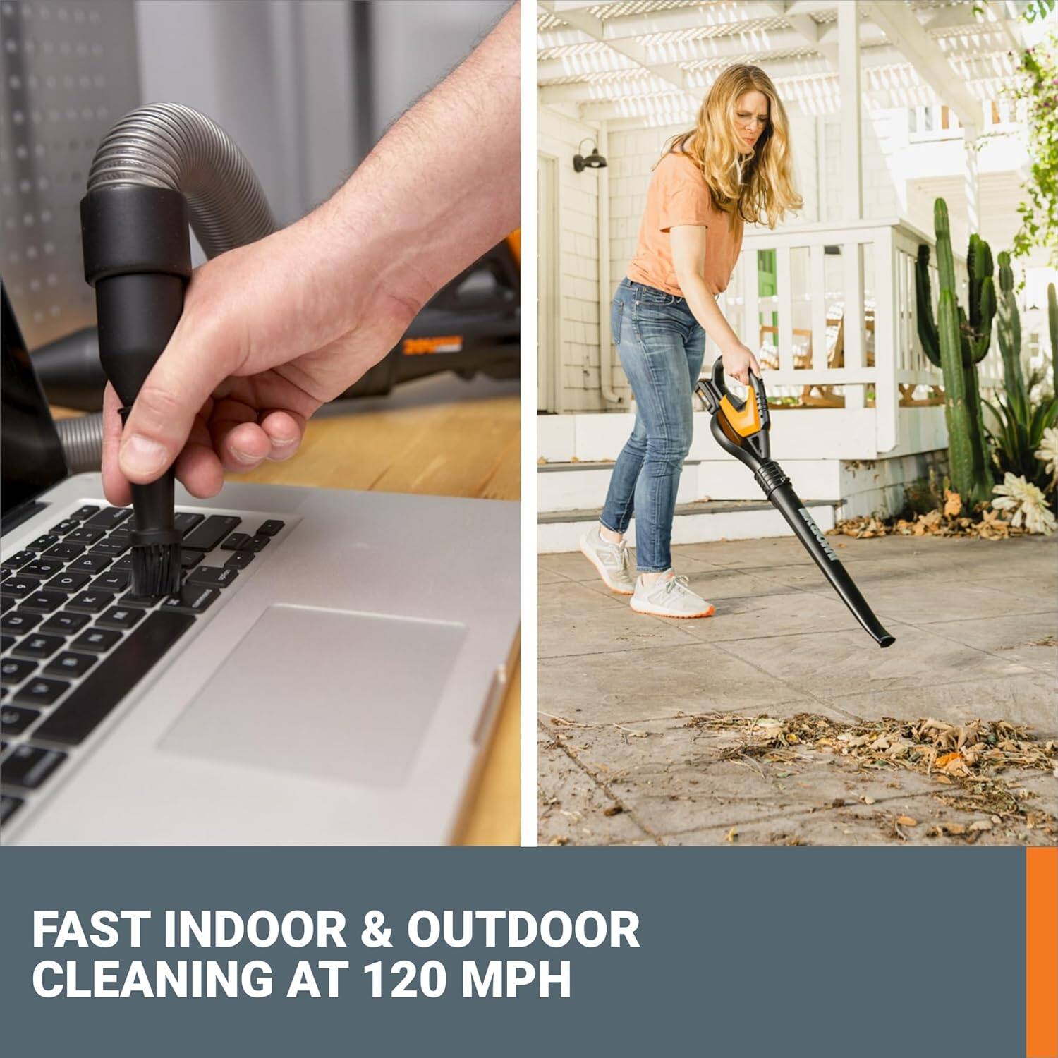Fast Indoor & Outdoor Cleaning at 120 MPH