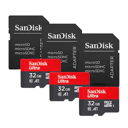 SanDisk microSD SanDisk microSDXC microSDHC SanDisk ARTED microSD microSDHC DXC ADAPTER microSD Ultra microSDHC ADAPTER microSDXC 32 GB SanDisk Ultra 32GB microSDHC I