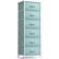 Front. Sorbus - Sorbus Narrow 6 Drawers Nightstand with Steel Frame, Wood Top, Easy Pull Fabric Bins for Home, Bedroom, Office & Dorm - Blue.