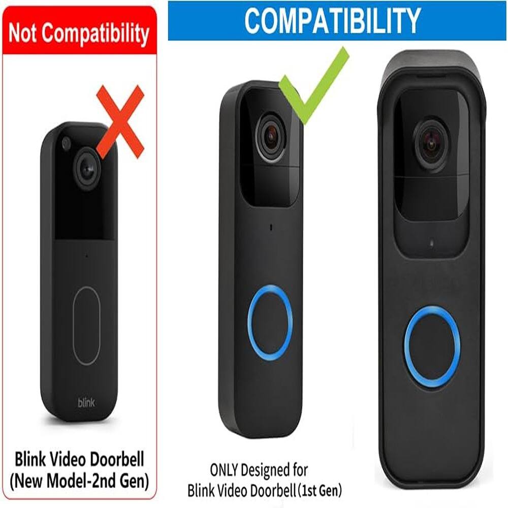 Not Compatibility  
Blink Video Doorbell (New Model-2nd Gen)  

COMPATIBILITY  
ONLY Designed for Blink Video Doorbell (1st Gen)