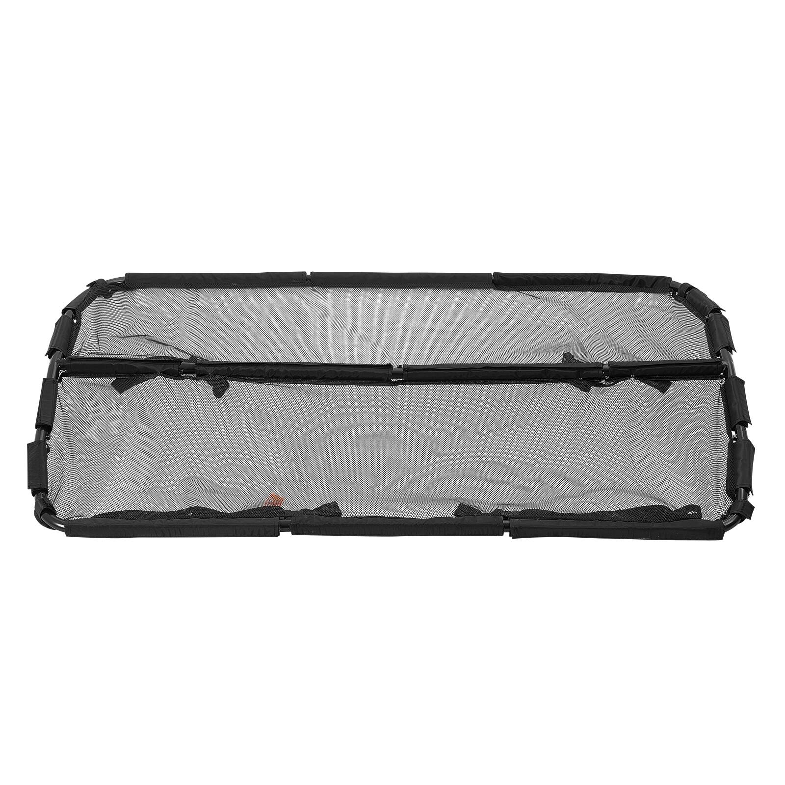 Alt View 5. VEVOR - Dog Car Barrier, 50" Wide Car Divider for Front Seats Installation, Vehicle Pet Barrier with See Through Net Mesh.