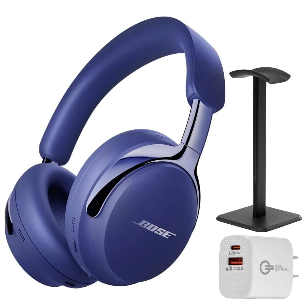 Bundle - Bose - QuietComfort Ultra 2nd Gen Wireless Active Noise Cancelling Over-Ear Headphones