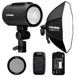 Profoto - A2 Monolight Professional Lighting Bundle with Softbox 2.3 Octa and Grid