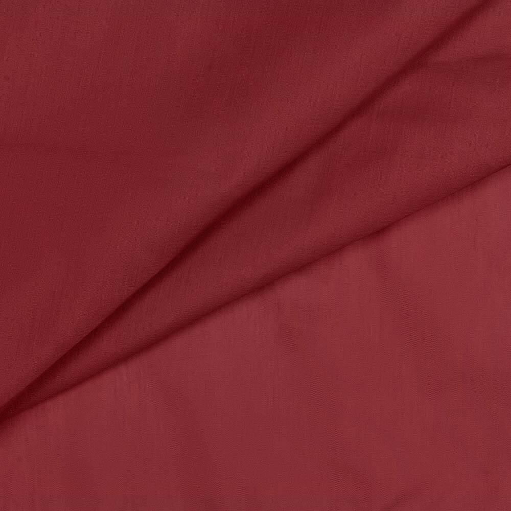 Left. Ellis Curtain - Ellis Stacey 1.5" Rod Pocket High Quality Fabric Solid Color Window Tailored Tier Pair 56"x45" Merlot - Merlot.
