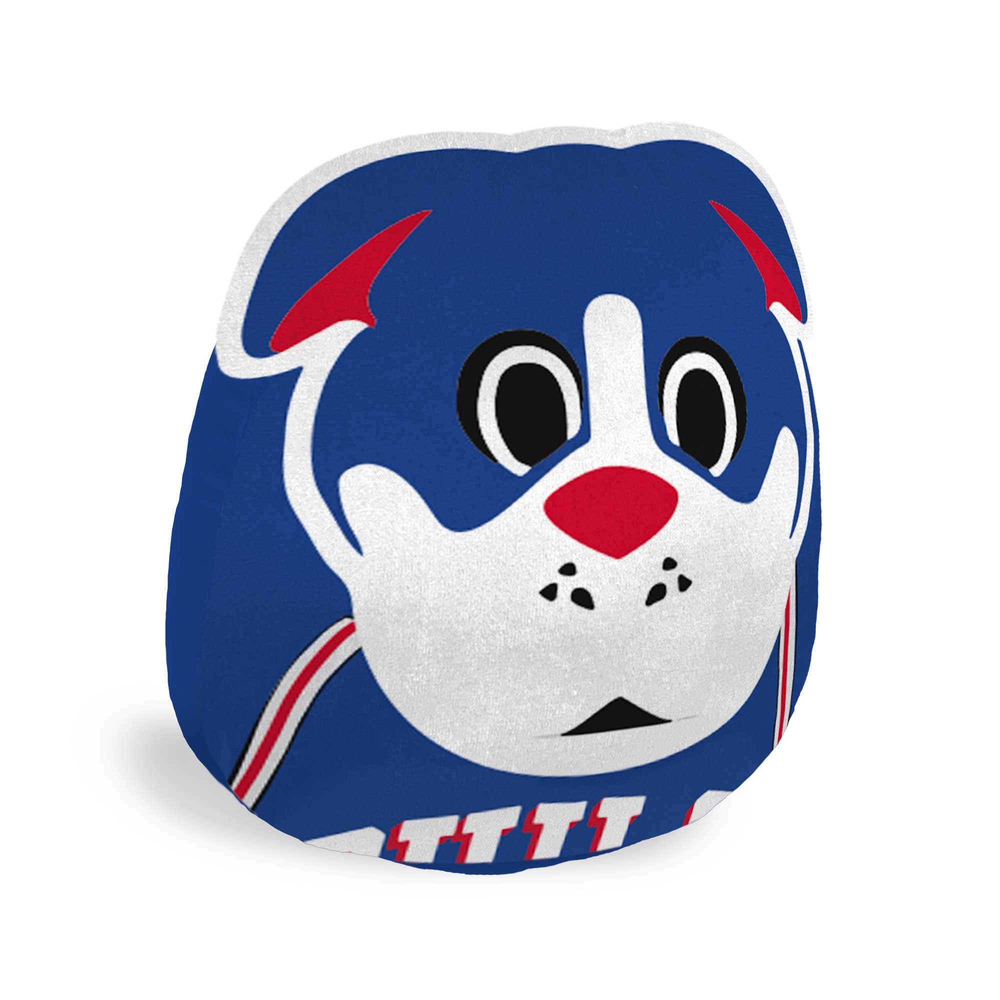 Front. Pegasus - Philadelphia 76ers Plushie Mascot Pillow with Features - Multicolor.