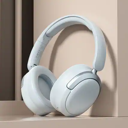 Front. YONWAY - Over-Ear Wireless Bluetooth Headphones, Ultra-Long Battery Life, Heavy Bass, Sports Noise-Canceling Headphones.