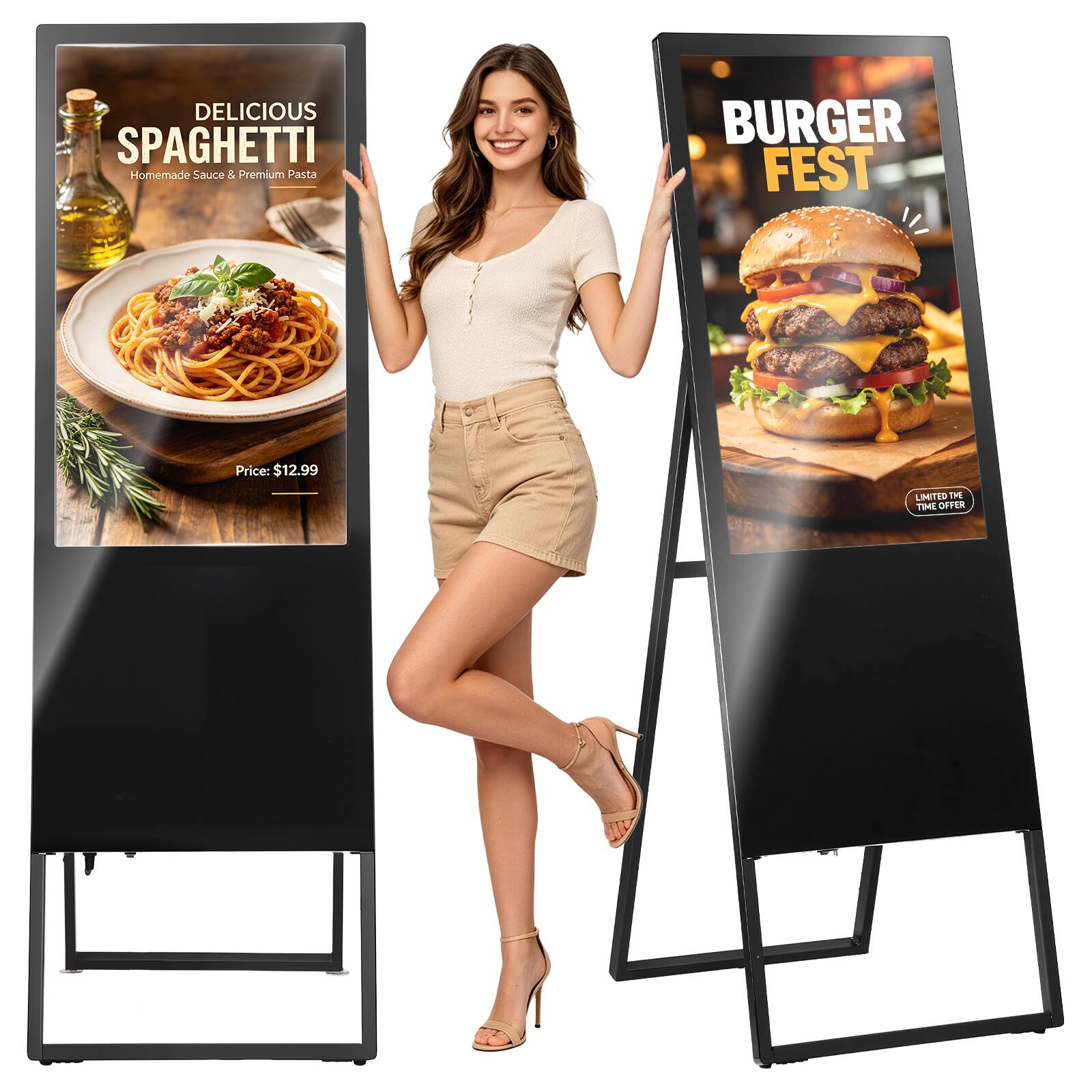 DELICIOUS SPAGHETTI  
Homemade Sauce & Premium Pasta  
Price: $12.99  

BURGER FEST  
LIMITED TIME OFFER