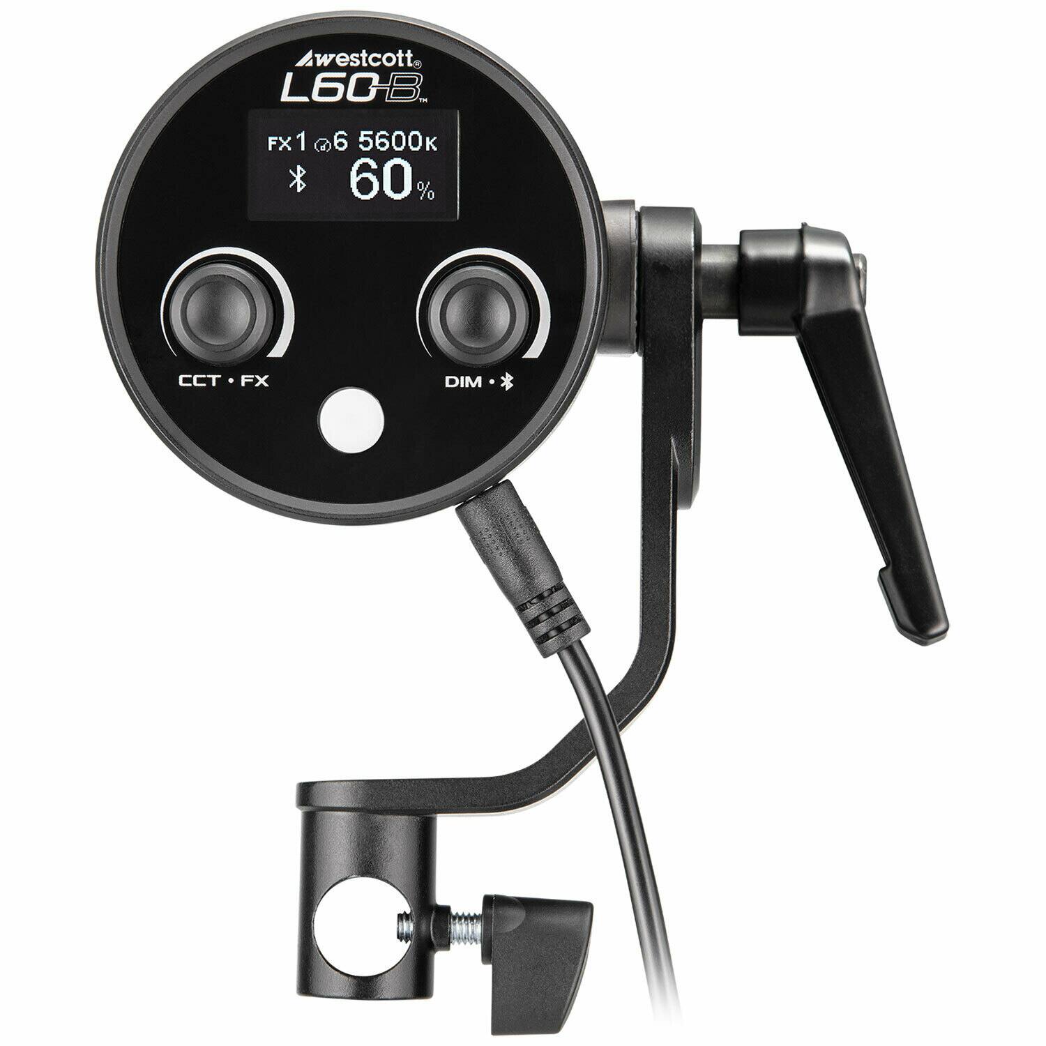Westcott L60B  
FX1 6 5600K  
60%  
CCT • FX  
DIM