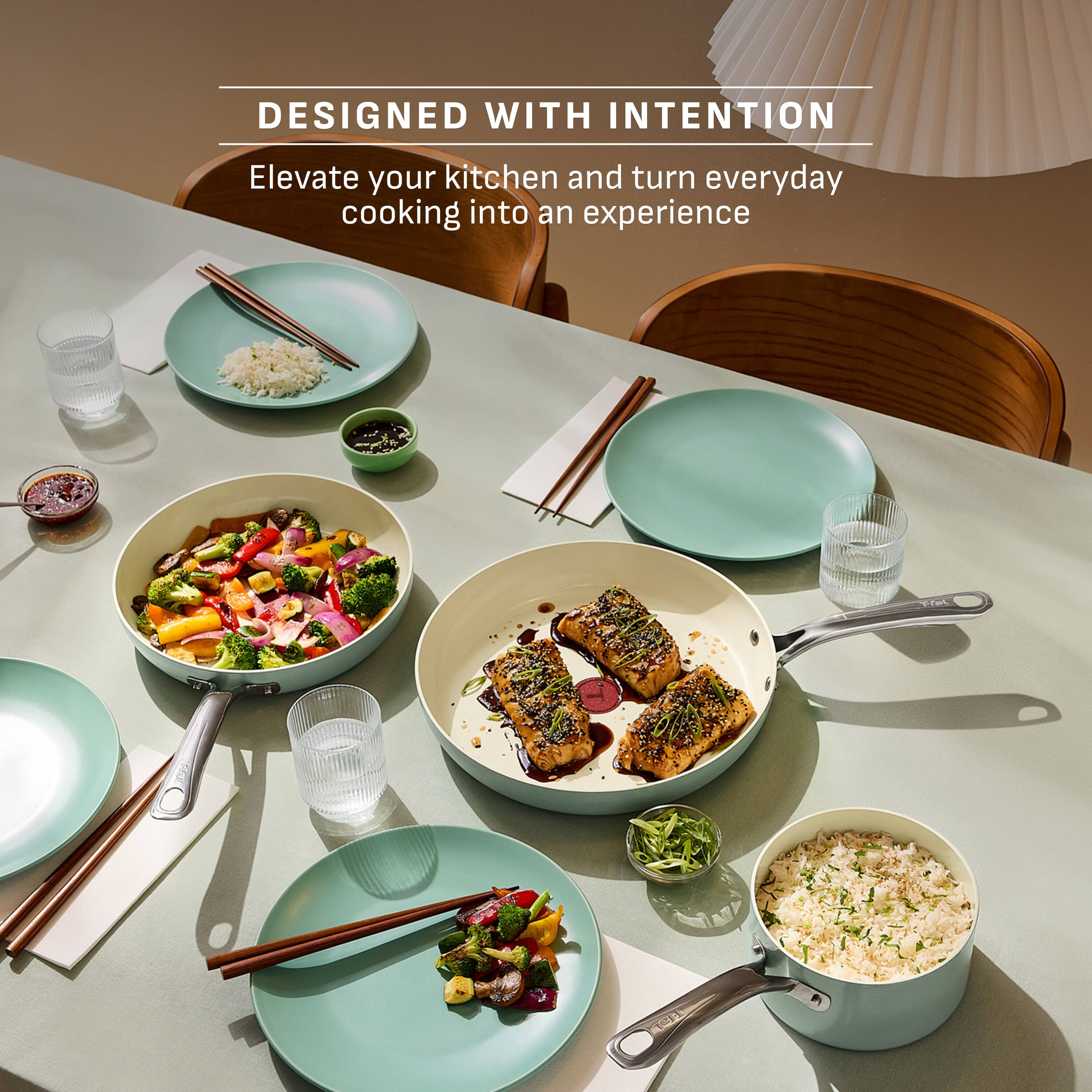 DESIGNED WITH INTENTION  
Elevate your kitchen and turn everyday cooking into an experience