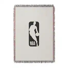Chad & Jake - NBA Woven Blanket - White