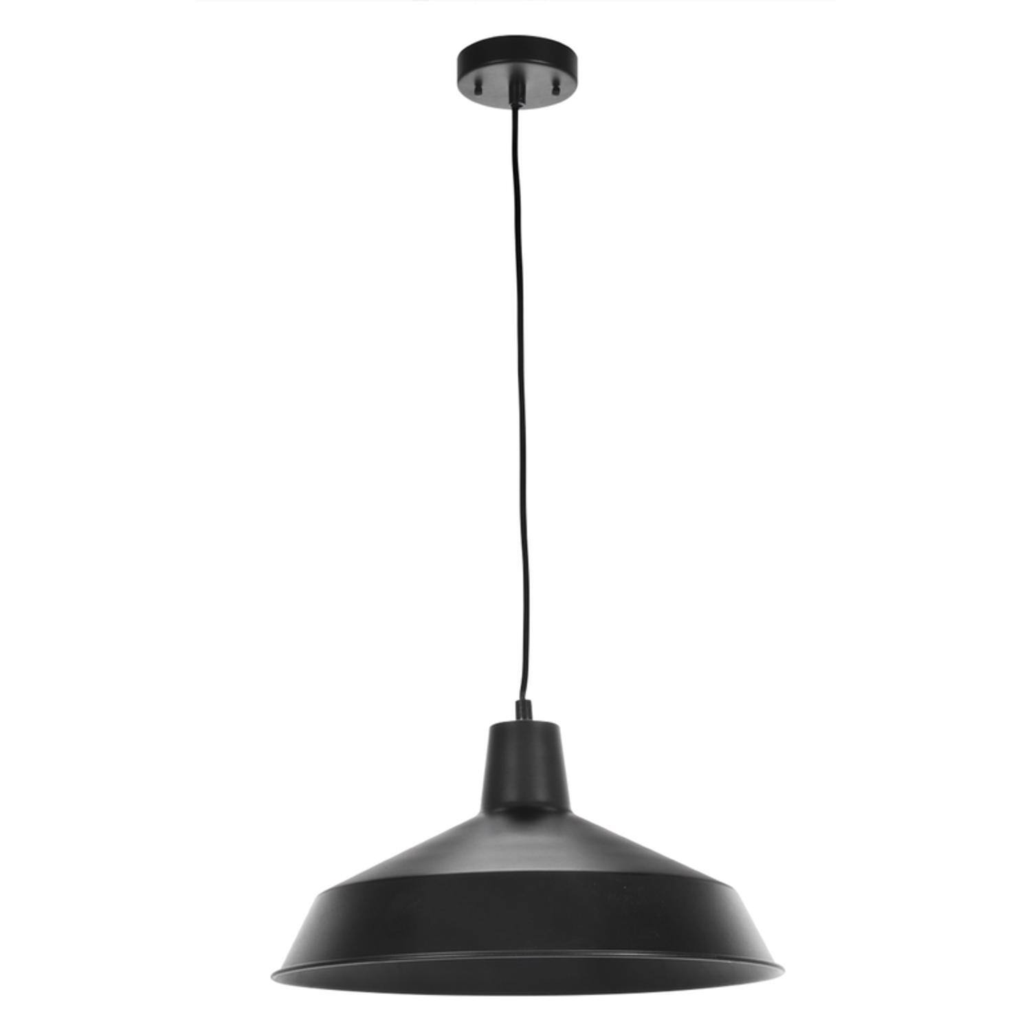 Globe Electric - Barnyard Matte Black 1 lights Pendant Light price history on PriceWatchPro