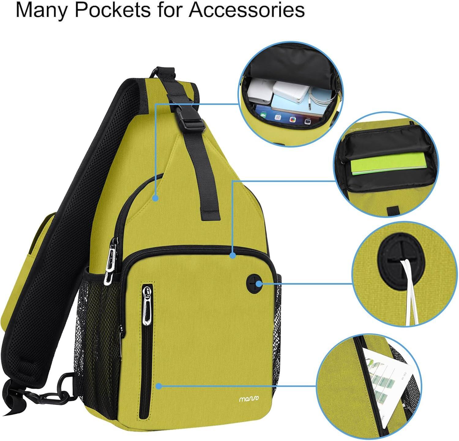 Many Pockets for Accessories
