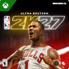 XBOX SERIES X|S
ULTRA EDITION
NBA 2K27
EVERYONE E ESRB
NATIONAL BASKETBALL ASSOCIATION