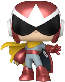 Funko - POP! Games: Mega Man - Proto Man - COLLECTIBLES - Multicolor