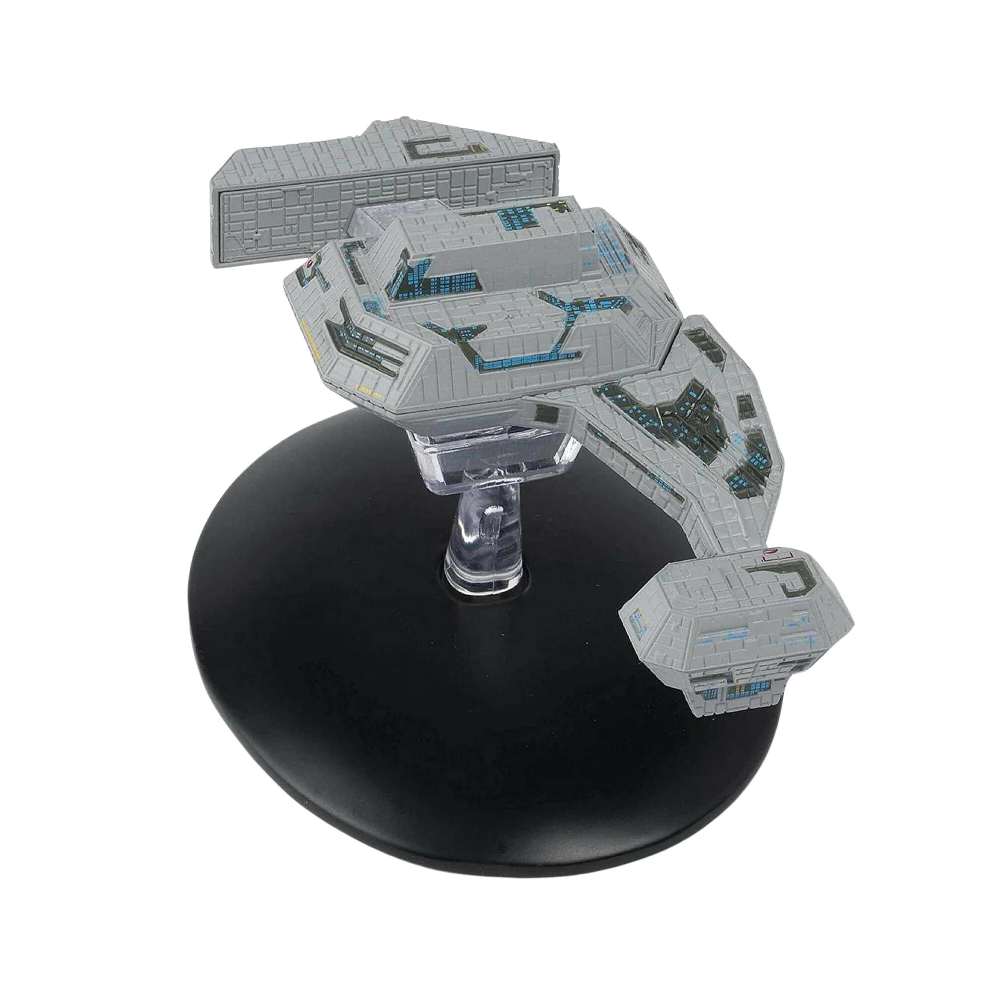 Alt View 10. Eaglemoss - Eaglemoss Star Trek Starship Replica | Regade Borg Ship - Black.