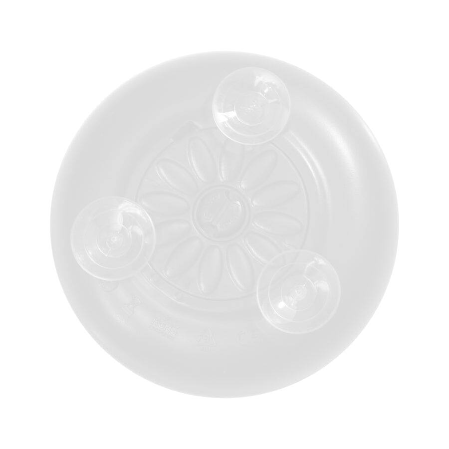 Alt View 5. Zadro - LED Lighted Compact Mirror with 10X Magnification & Suction Cups - White.