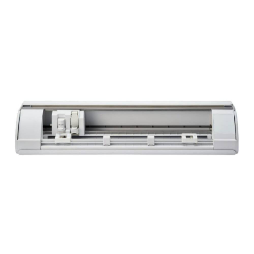 Left. Silhouette - Silhouette Cameo 5 Plus White Vinyl Cutting Machine with 15 Inch Cutting Area - White.