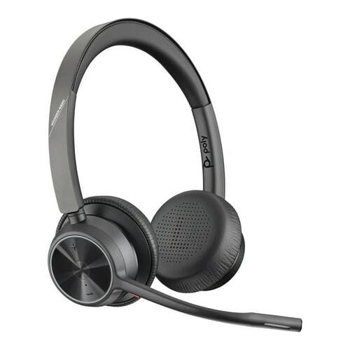 Angle. Plantronics - Plantronics Poly Voyager Memory Foam Ear Cushions 4320 UC Wireless Headset.