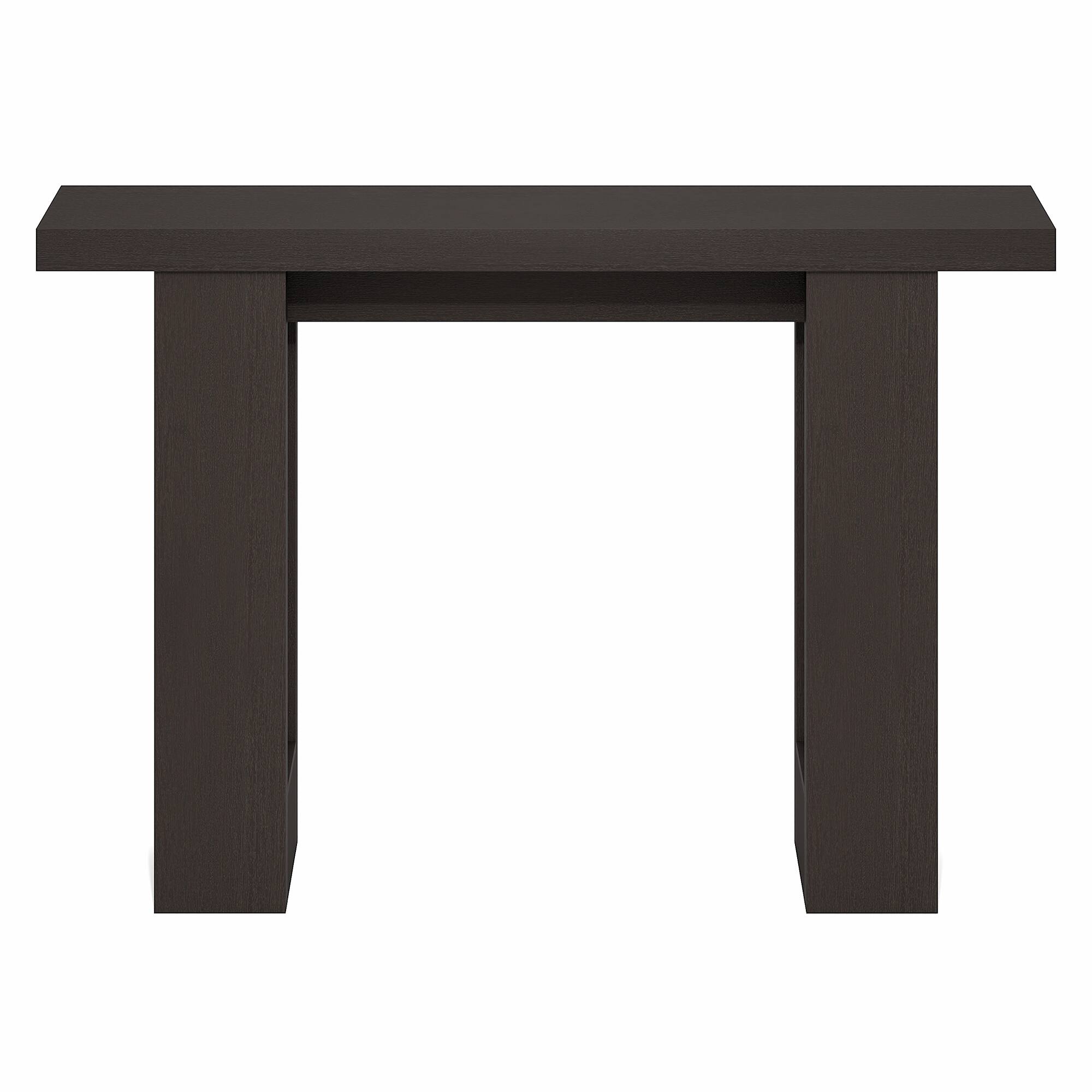 Alt View 5. Furinno - ARA Entryway Table 47-Inch, Narrow Console Table, Couch Table Behind Sofa, Farmhouse Entryway Table,  Sofa Table - Black Dark Oak.