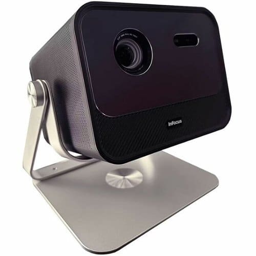 InFocus - INFOCUS, MULTIMEDIA PROJECTOR, P138, QUANTUM LED, CRUSADER GRANDMASTER W STAND, 1080p, IN3038SL - DLP, 1200 ISO LUMENS - Black