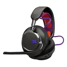 Front. JBL - JBL Quantum 950 Bluetooth Gaming Headphones - Black.