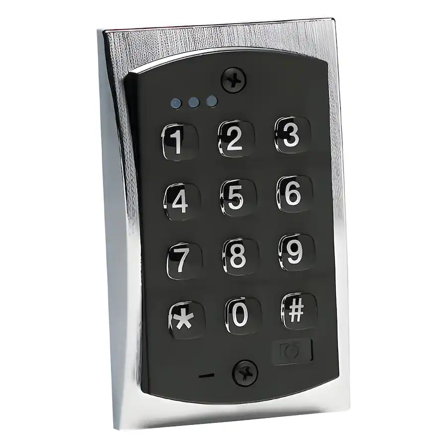 U Control Keypad Linear 2000e Flush Mount Backlit Access Control Keypad 500 User Indoor ...