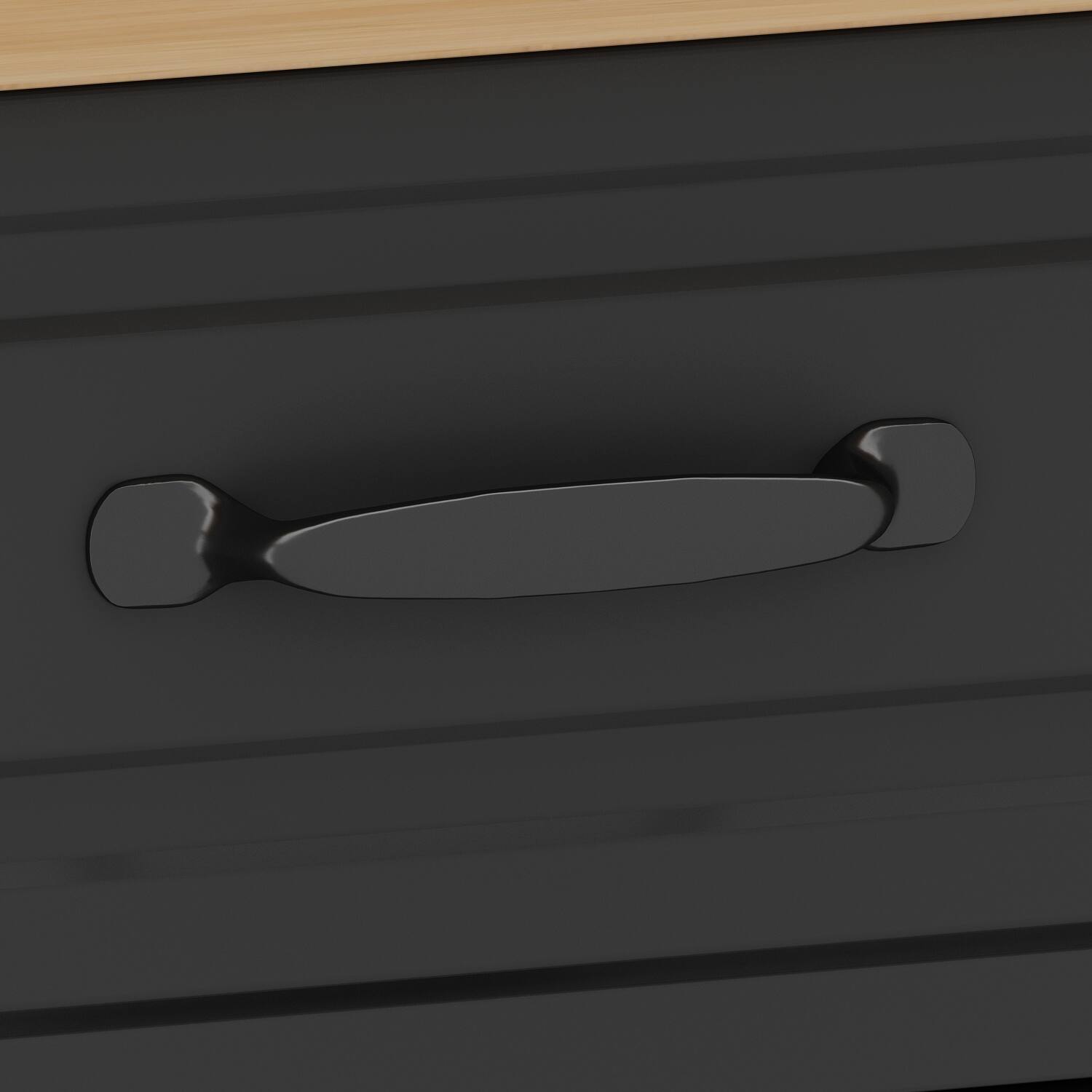 Alt View 9. FUFU & GAGA - Dual Compartment Dog Cage Furniture - Removable Divider & Hidden Storage Drawers.