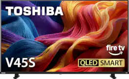 Toshiba - 40" Class V45 QLED Series FHD 1080p Smart Fire TV (2026)