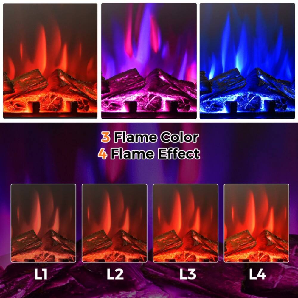 3 Flame Color  
4 Flame Effect  

L1  
L2  
L3  
L4
