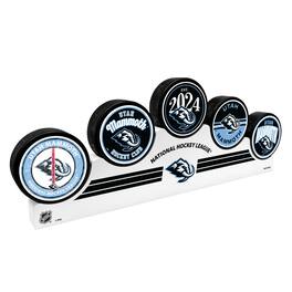 Mustang Drinkware - Utah Mammoth Five-Piece Hockey Puck Podium Set - Multicolor