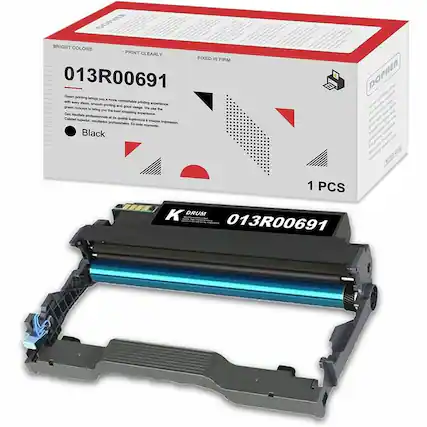 BRIGHT COLORS
PRINT CLEARLY
FIXED IS FIRM
013R00691
Green printing brings you more comfortable printing experience with easy steps, smooth printing and good concept. We use the best shopping experience.
We bring you the best shopping experience.
Results professionnels - de qualité supérieure.
En todo momento, resultados profesionales.
Black
1 PCS
K DRUM
013R00691