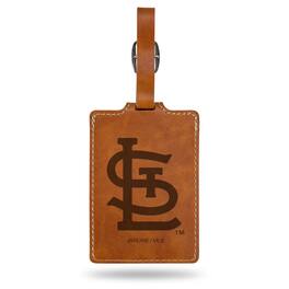 Jardine - Ultra Suede Luggage Tag - Brown