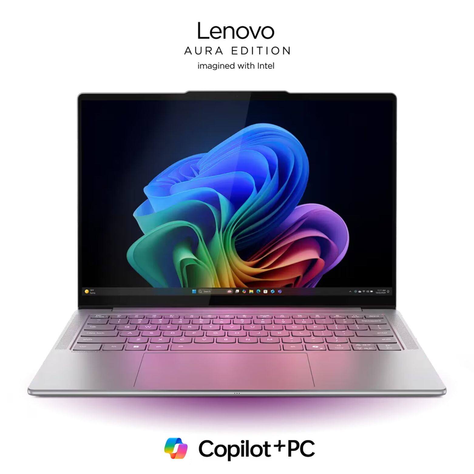 Lenovo AURA EDITION imagined with Intel

Copilot + PC